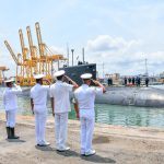 ‘INS SINDHUKESARI’’ සබ්මැරීනය මෙහෙයුම් අවශ්‍යතා සපුරා ගැනීම සඳහා කොළඹ වරායට පැමිණෙයි
