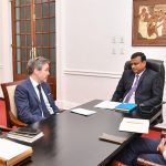 ජනාධිපති කාර්ය මණ්ඩල ප්‍රධානී සහ එක්සත් ජාතීන්ගේ සංවිධානයේ නියෝජිතයන් අතර හමුවක්