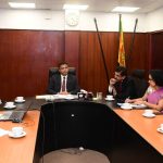 සෞඛ්‍ය හා ජනමාධ්‍ය ඇමති ලෝක සෞඛ්‍ය සංවිධානයේ (WHO) සුභසාධන තානාපතිවරයා අතර සාකච්ඡාවක්.
