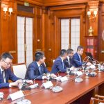 ජනපති සහ චයිනා හාබර් ඉංජංනේරු  සමාගමේ (CHEC) සභාපති අතර හමුවක්