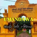 උමංදාව බෞද්ධ විශ්ව ගම්මානයේ අඩි 100ක් උස මෛත්‍රී බෝසත් ප්‍රතිමාව නිරාවරණය කිරීම පොසොන් පෝදා