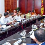 ව්‍යසන කළමනාකරණ ජාතික සභාව ජනපති ප්‍රධානත්වයෙන් රැස්වෙයි
