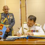 නාවික හමුදාධිපති වයිස් අද්මිරාල් ඩේමියන් ප්‍රනාන්දු ශ්‍රී ලංකා ගුවන්හමුදාධිපති හමුවෙයි