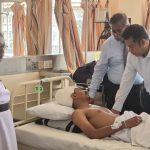 රැදවියන්ගේ සුවදුක් විමසා බැලීමට සෞඛ්‍ය හා ජනමාධ්‍ය අමාත්‍යවරයාශ්‍රී ලංකා ජාතික රෝහලට.