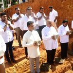 මතුගම ශ්‍රී සුදර්ශනාරාම මහා විහාරස්ථානයේ ධර්ම ශාලාවට සහ දහම් පාසල් ගොඩනැගිල්ලට මුල්ගල තැබේ.
