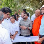 ජනපති පහළ මල්වතුඔය බහුකාර්ය සංවර්ධන ව්‍යාපෘතියේ නිරීක්ෂණ චාරිකාවක