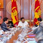 එල්-නිනෝ තත්ත්වයට මුහුණදීම සඳහා ක්‍රියාත්මක වැඩපිළිවෙළෙහි ප්‍රගතිය සහ ඉදිරි සැලසුම් පිළිබඳ සාකච්ඡාවක් ජනපති ප්‍රධානත්වයෙන්