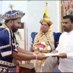 මහනුවර ඓතිහාසික ශ්‍රී දළදා පෙරහර සාර්ථකව පවත්වා අවසන් කළ බවසැල කෙරෙන සංදේශය ජනපතිට