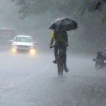 පලාත් කීපයකට විටින් විට තදතද වැසි