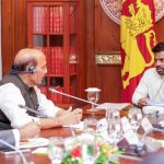 ජනපති සහ ඉන්දීය ආරක්ෂක අමාත්‍යවරයා අතර හමුවක්