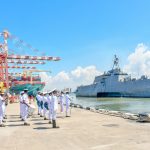 එක්සත් ජනපද නාවික හමුදාවට අයත් ‘USS TULSA’ යුද නෞකාව දිවයිනෙන් පිටත් වෙයි