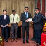 ඔලිම්පික් හි දිරිමත් ක්‍රීඩක රණතුංග කරුණානන්ද මහතා අනුස්මරණය කරමින් විශේෂ සමරු තැපැල් මුද්දරයක්